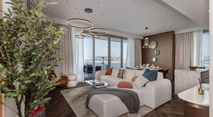Stunning 3 BR Beach Isle Apartment for Sale in EMAAR Beachfront with Palm View