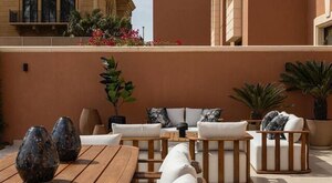 5-bedroom villa and living room in Mangrove Village - 480 m², overlooking the sea and green nature